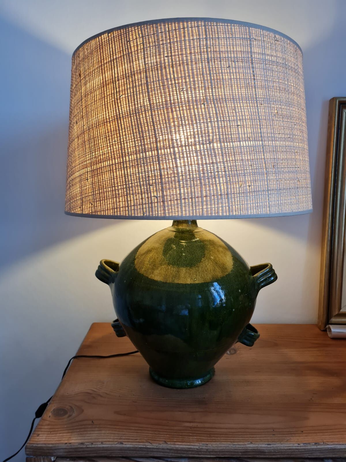 Circa circa sandstone lamp 50s
