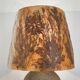 Vintage stone & resin herbarium lamp 1970