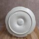 Oyster / shellfish plate Sarreguemines – Vintage white earthenware