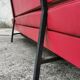 Red leatherette sofa, 1970s