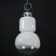 Vintage Mazzega space age chandelier in chrome and murano glass. Italy 1960