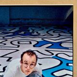 Keith Haring au Palladium - New-York 1985 Photo : Bernard Gotfryd