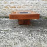 Coffee table from the 70s in elm