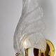 Wall lamp "leaf" by Carl Fagerlund, Murano glass, Germany, 1970