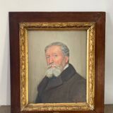 Old portrait of a man signed Almagia