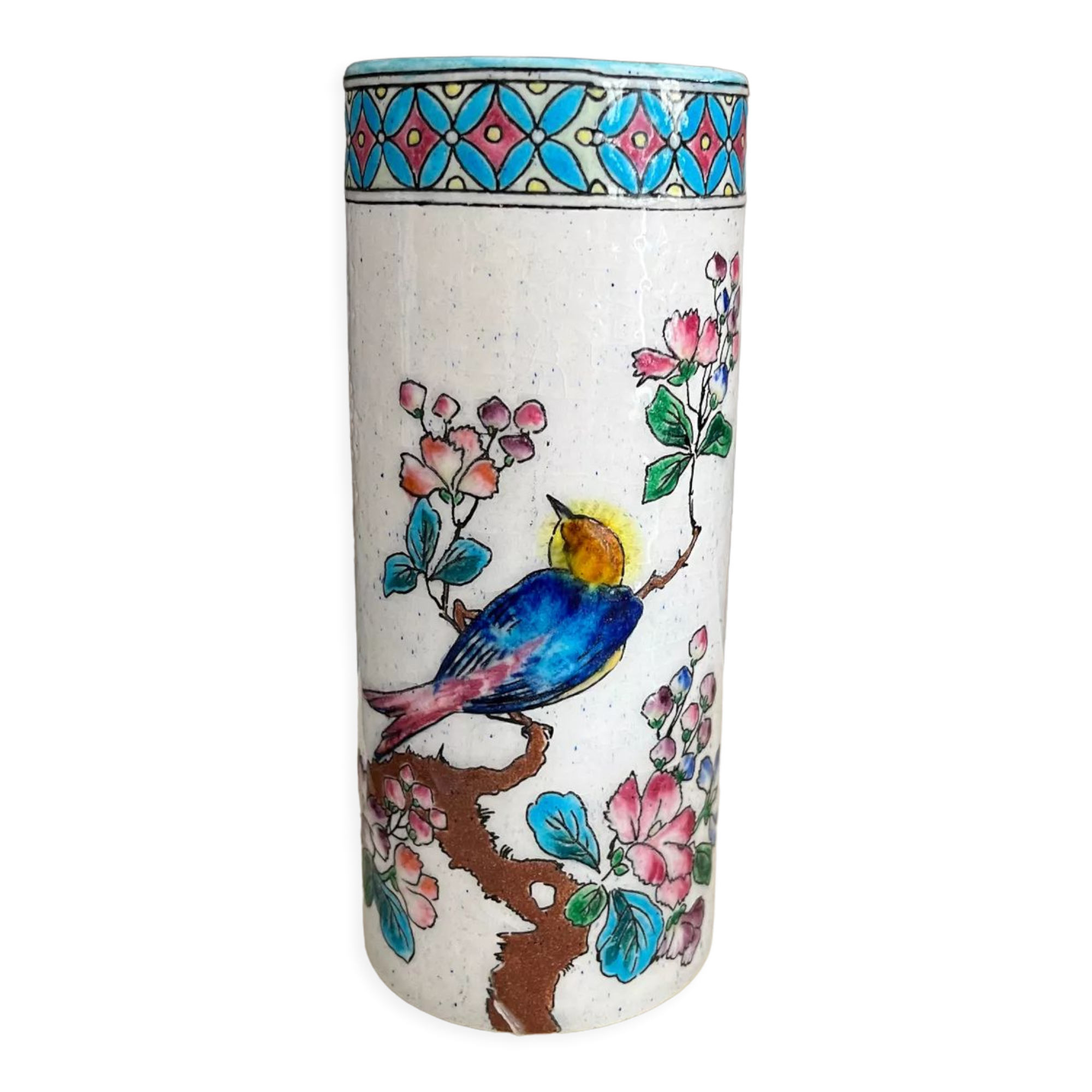 Vase rouleau longwy Selency