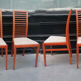 Four wooden chairs, Cinna 2000
