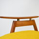 Czech original armchair TON, type 6950, 1960s, yellow, restored