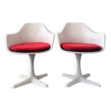 Tulip Swivel Armchairs by Maurice Burke for Arkana, England, 1960s, Set of 2
