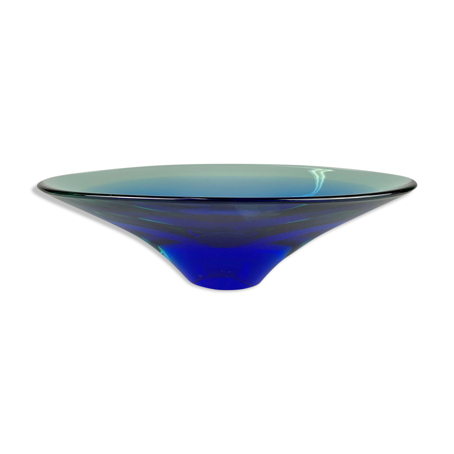 Art Glass Bowl by Miloslav Klinger, 1960's