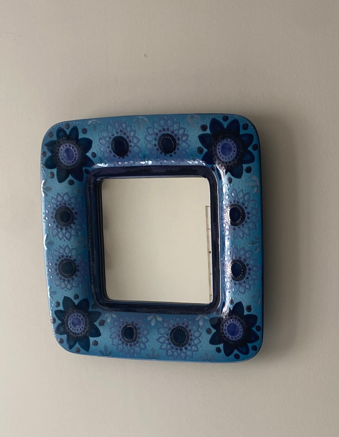 Arabia Finland ceramic mirror