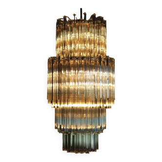 Vintage Italian chandelier in Murano glass (70s)