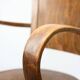 Fauteuil Thonet B47 en bois courbé, 1920