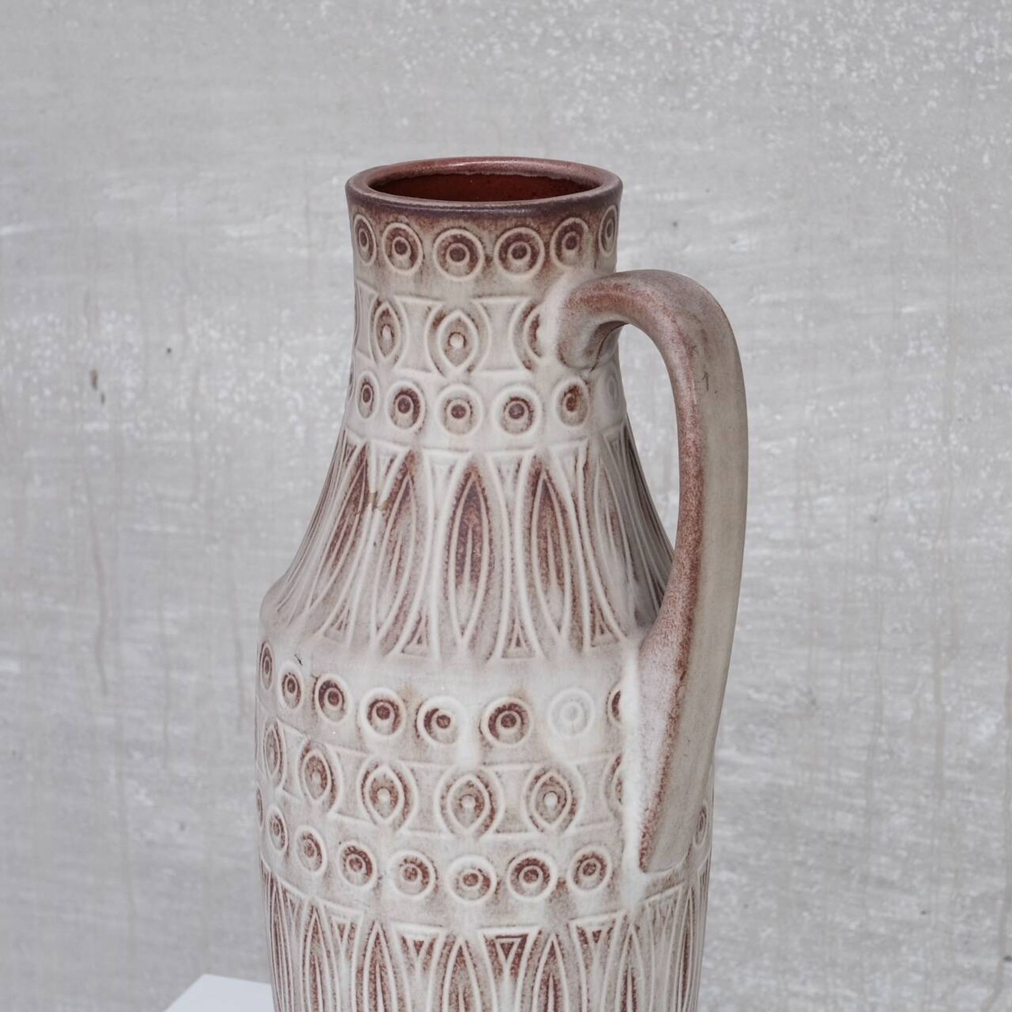 West German Mid-Century Pottery Vase