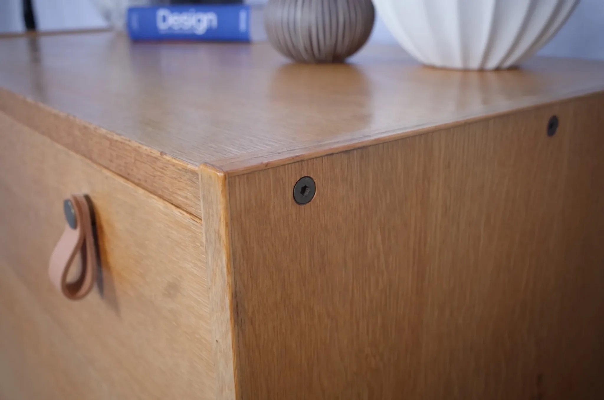 2 commodes Søborg en chêne scandinave