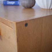 2 commodes Søborg en chêne scandinave