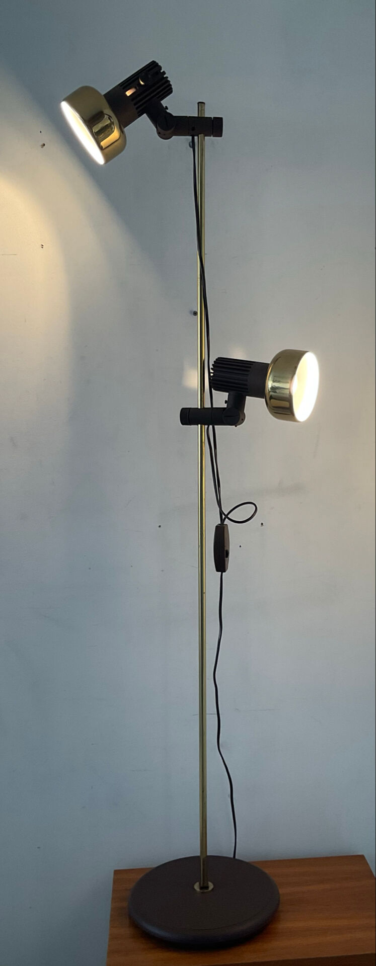 Hustadt Leuchten floor lamp from the 1970s.