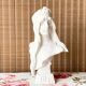Bust of woman in plaster: Diane