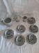 Celadon porcelain tea set Bernardaud Limoges 1920