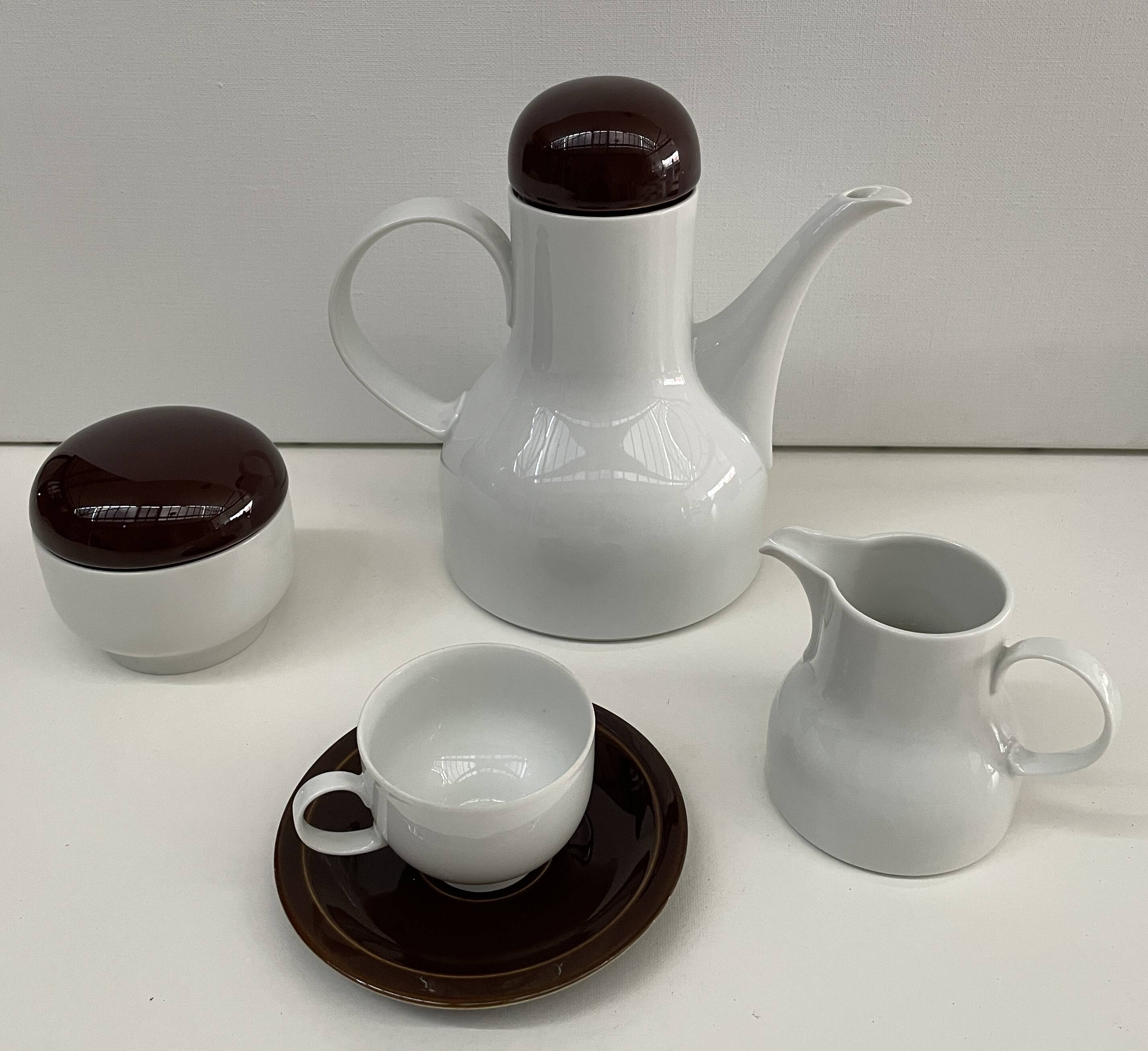 Coffee Service - Porcelain - 1970 design - Furstenberg Manufacture