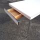 Vintage 60s white formica chrome kitchen table