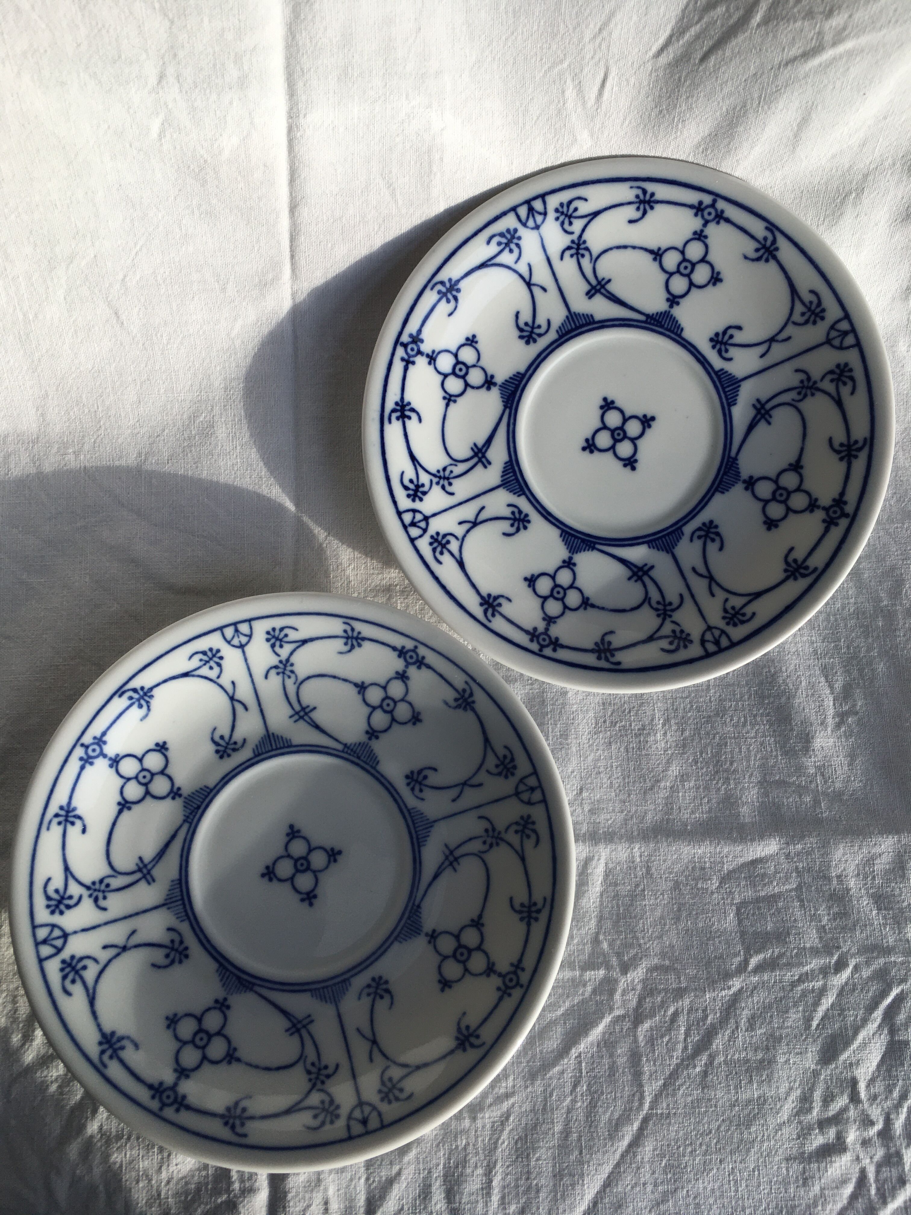 Porcelain breakfast tête-à-tête Winterling Schwarzenbach Bavaria