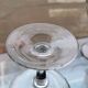 Set de 7 coupes à champagne en verre soufflé