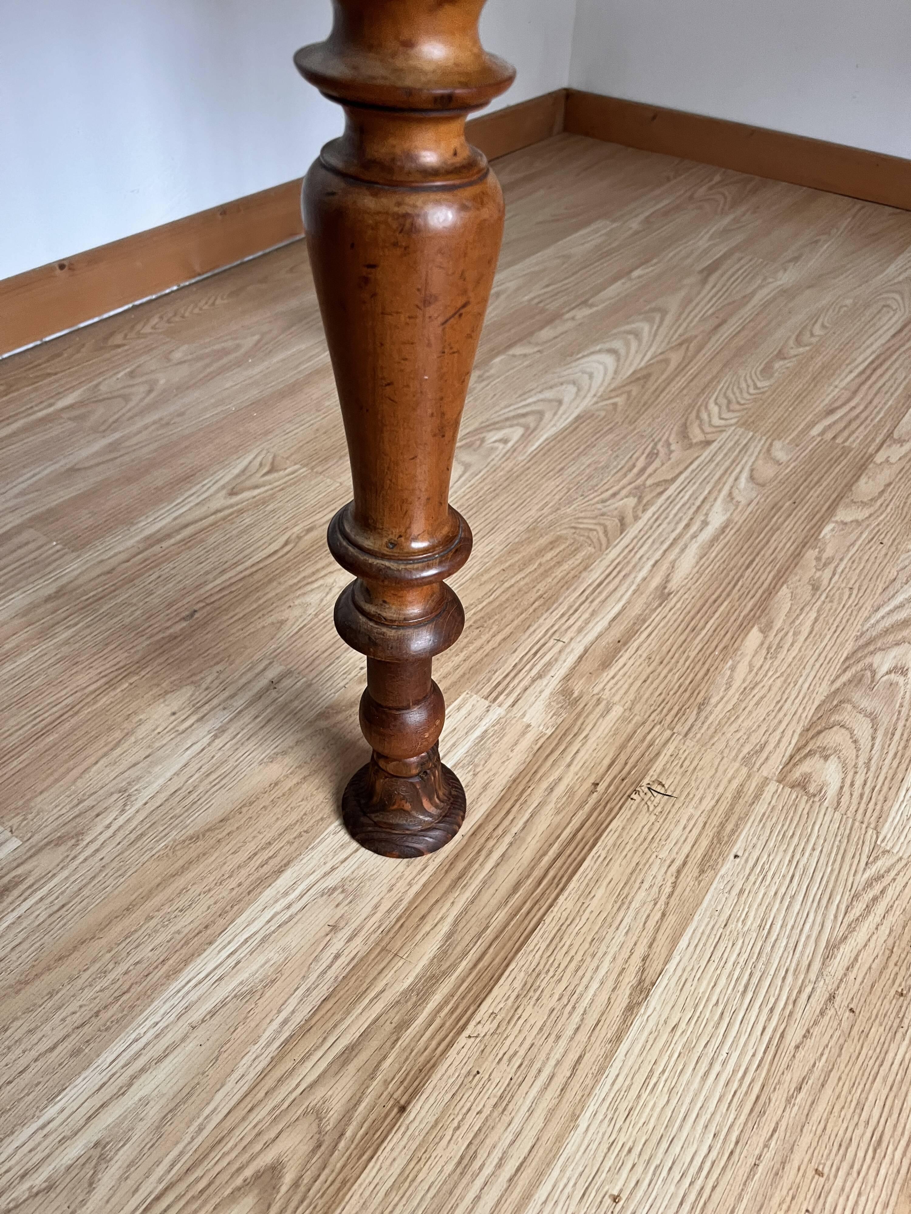 Farm table in cherry wood