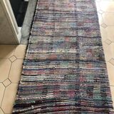 Handmade boucherouite carpet  - 255x190cm