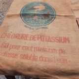 9 potash burlap bag from alsace