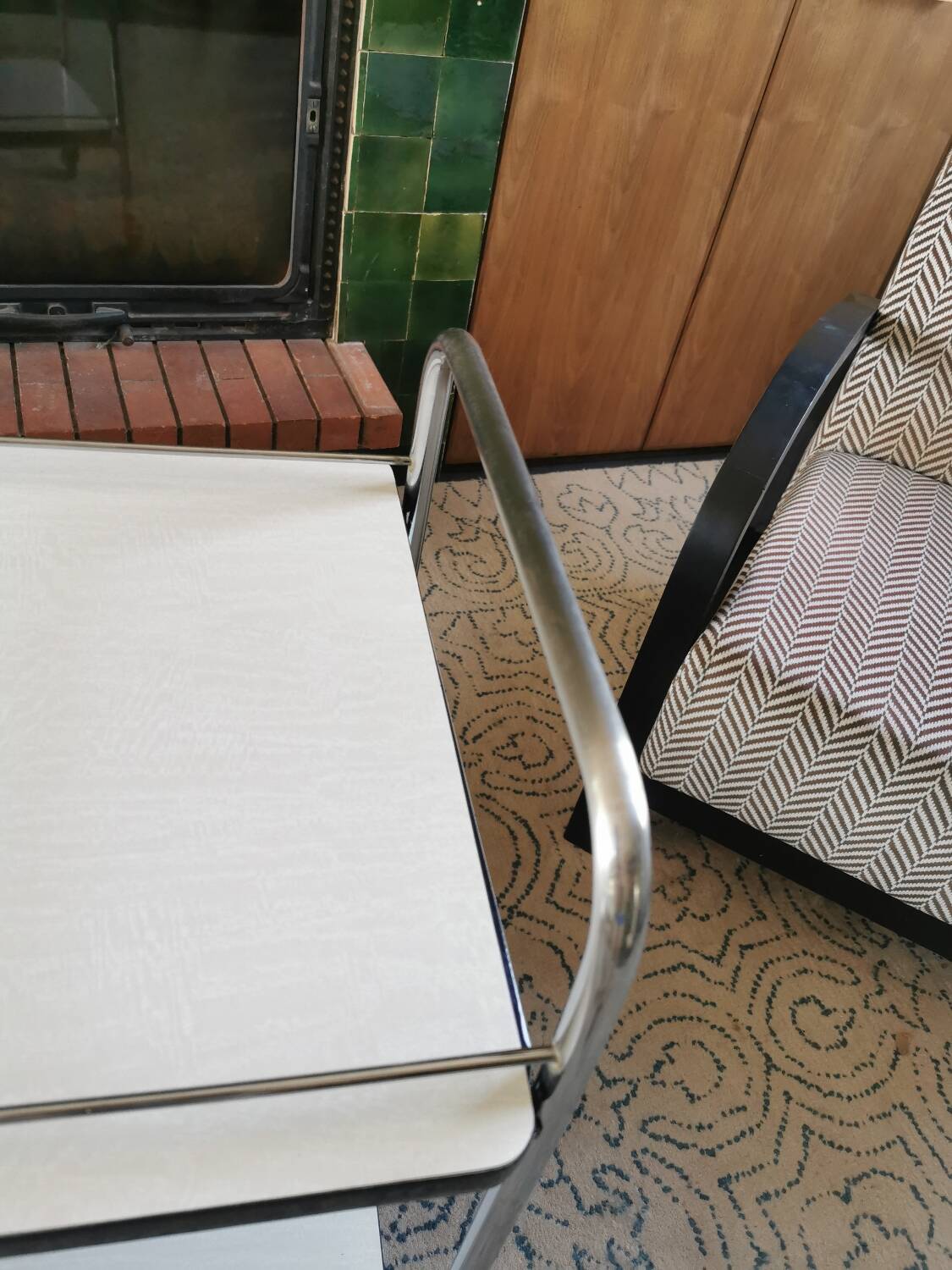 Vintage rolling trolley