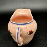 Pink ceramic dinner service with small flower patterns – 1224b7