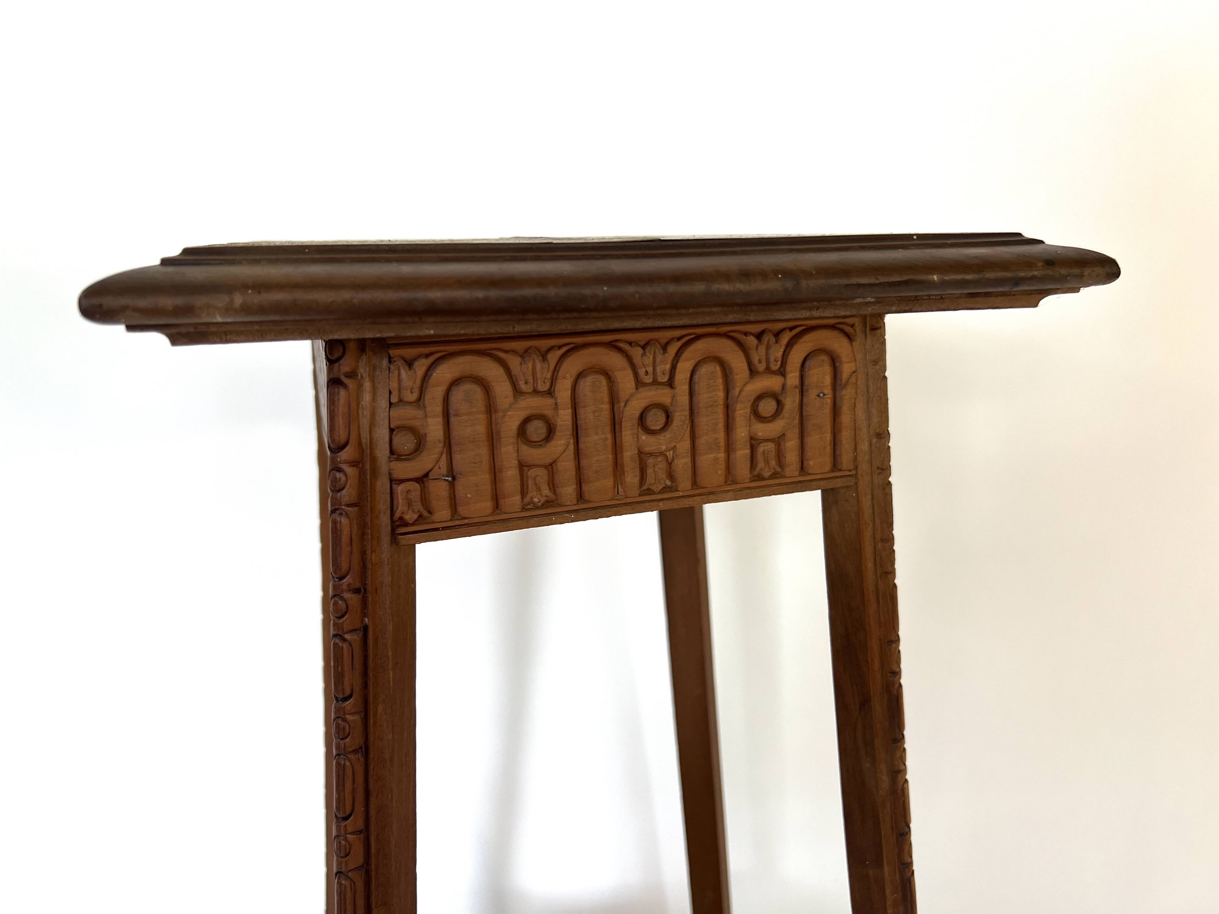 Art Deco wooden console