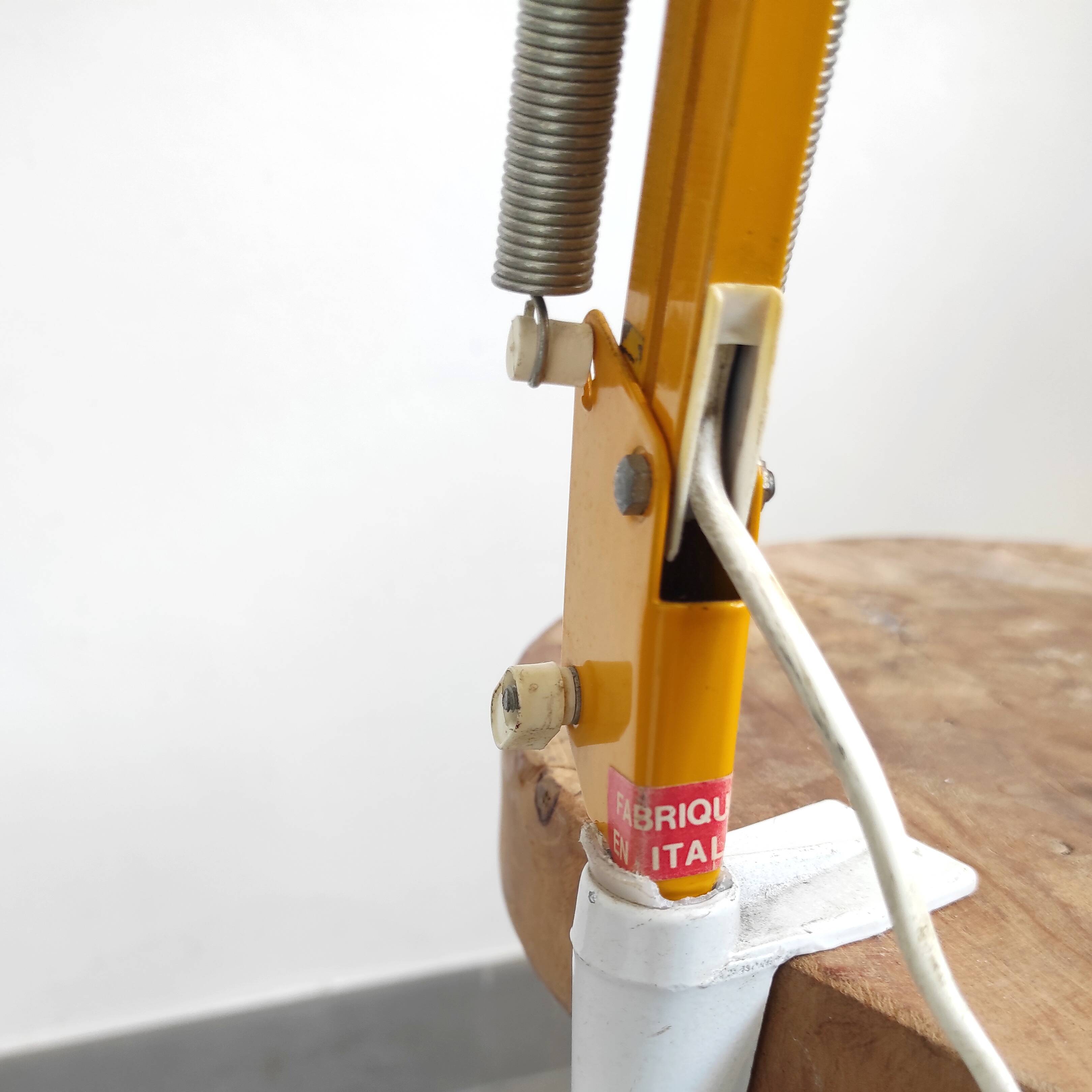 Yellow Twist Lamp, 1980