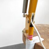 Lampe Twist jaune, 1980