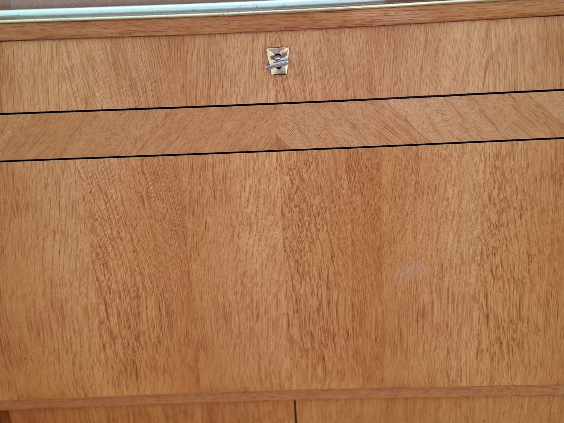 Drop-leaf secretary 1970