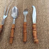Bamboo cutlery set