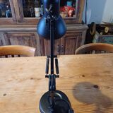 Vintage black metal desk lamp