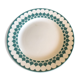 Ensemble de 5 assiettes Sarreguemines Digoin modèle Europe