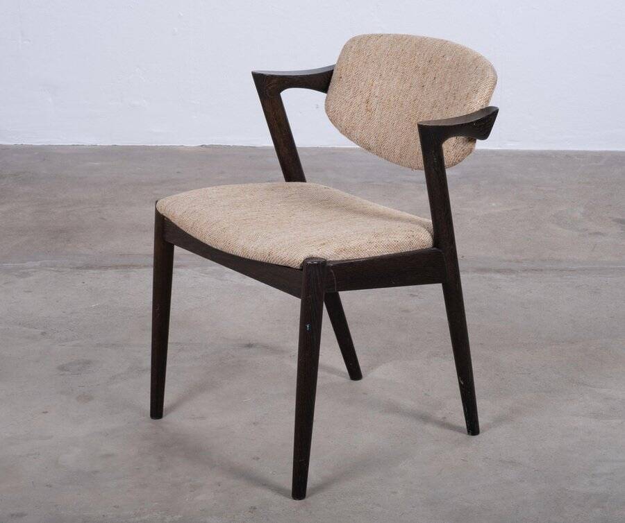 Dining Chairs attributed to Kai Kristiansen for Schou Andersen, Denmark, 1950s, Set of 3