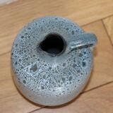 Blue ceramic vase