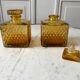 Amber whisky decanter 70s