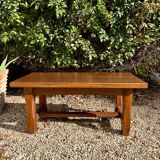 Solid wood coffee table