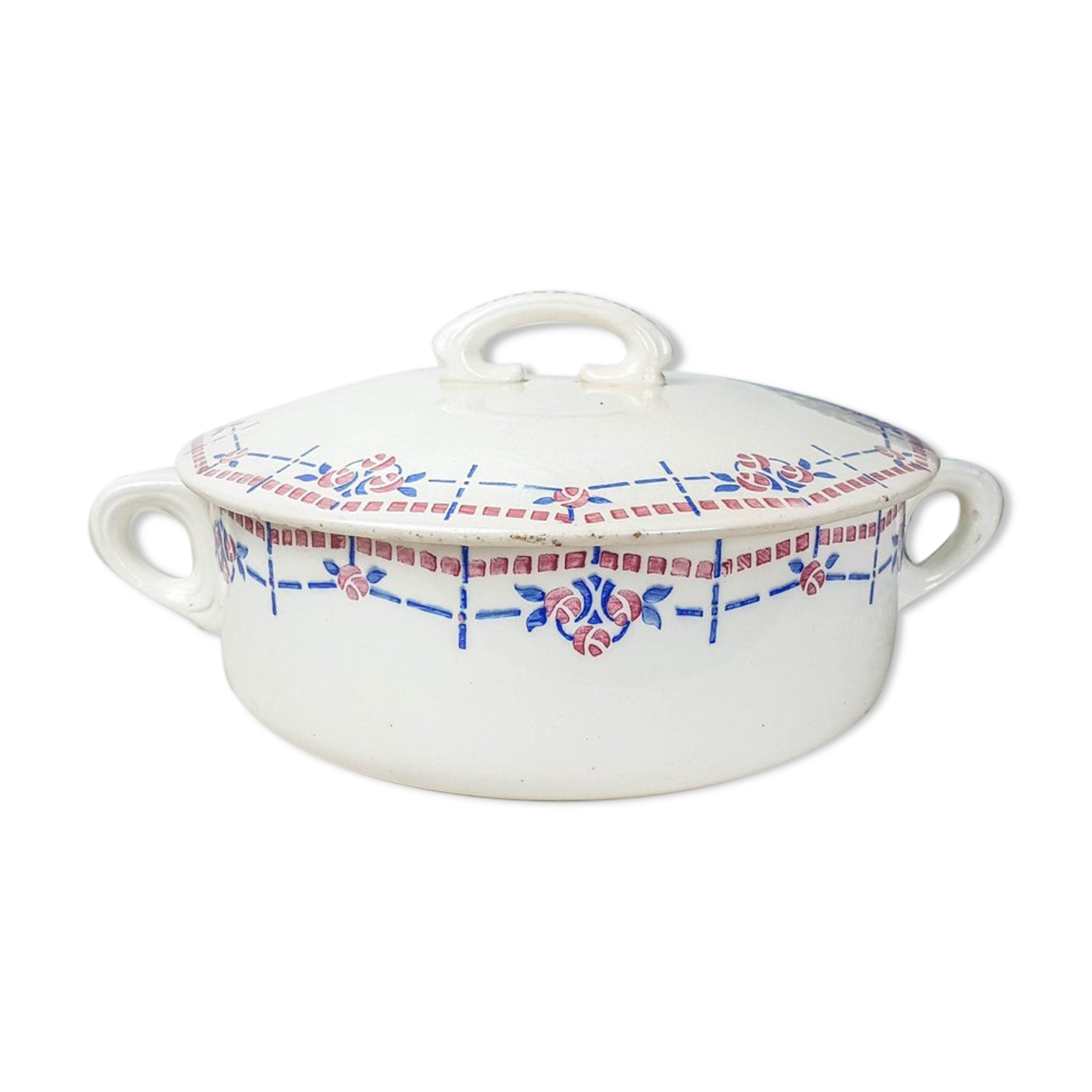 Soupière en faïence Saint Amand