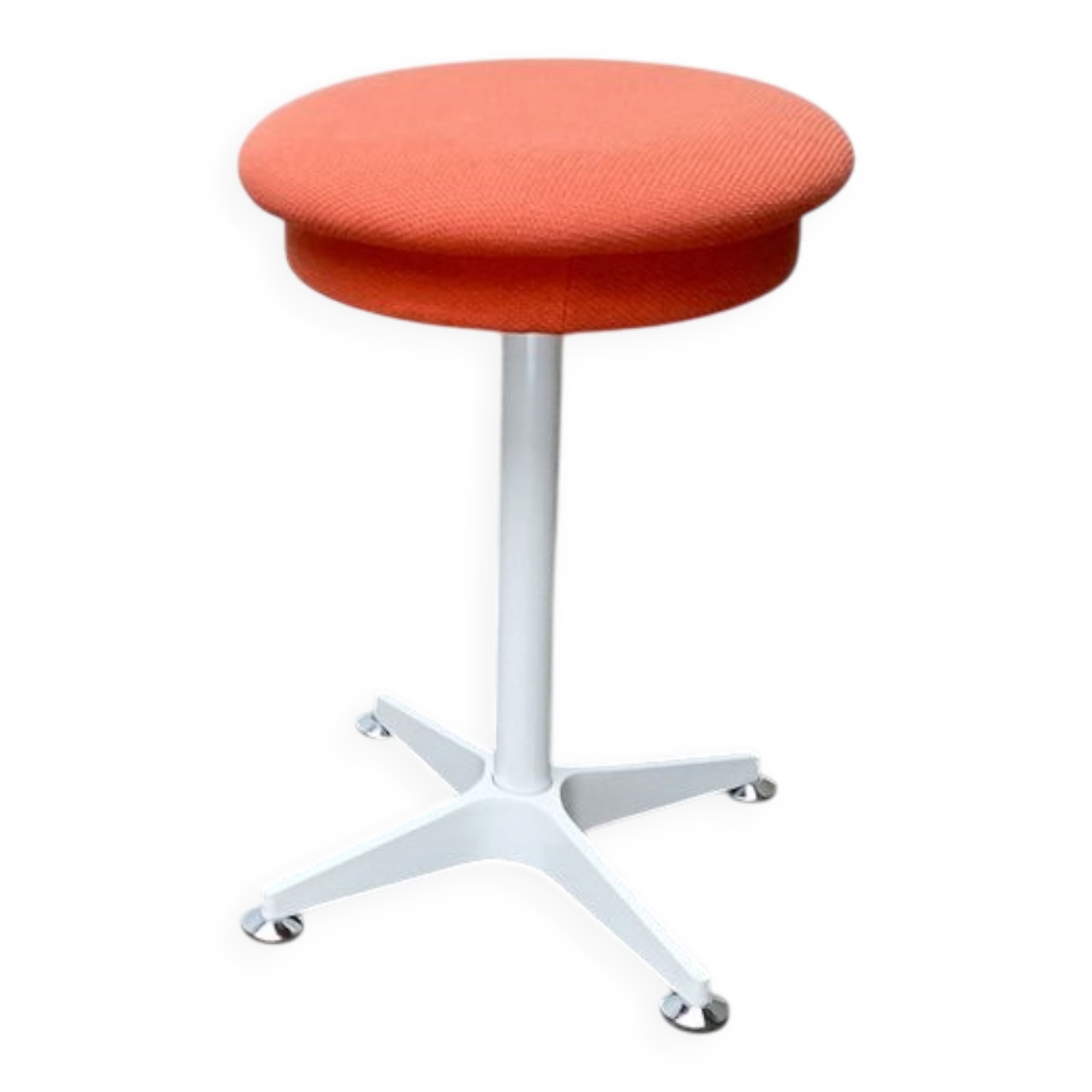 German Space Age swivel stool from the mid-century by Bremshey, Solingen, 1960s.
