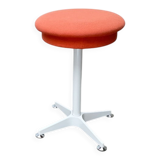 German Space Age swivel stool from the mid-century by Bremshey, Solingen, 1960s.
