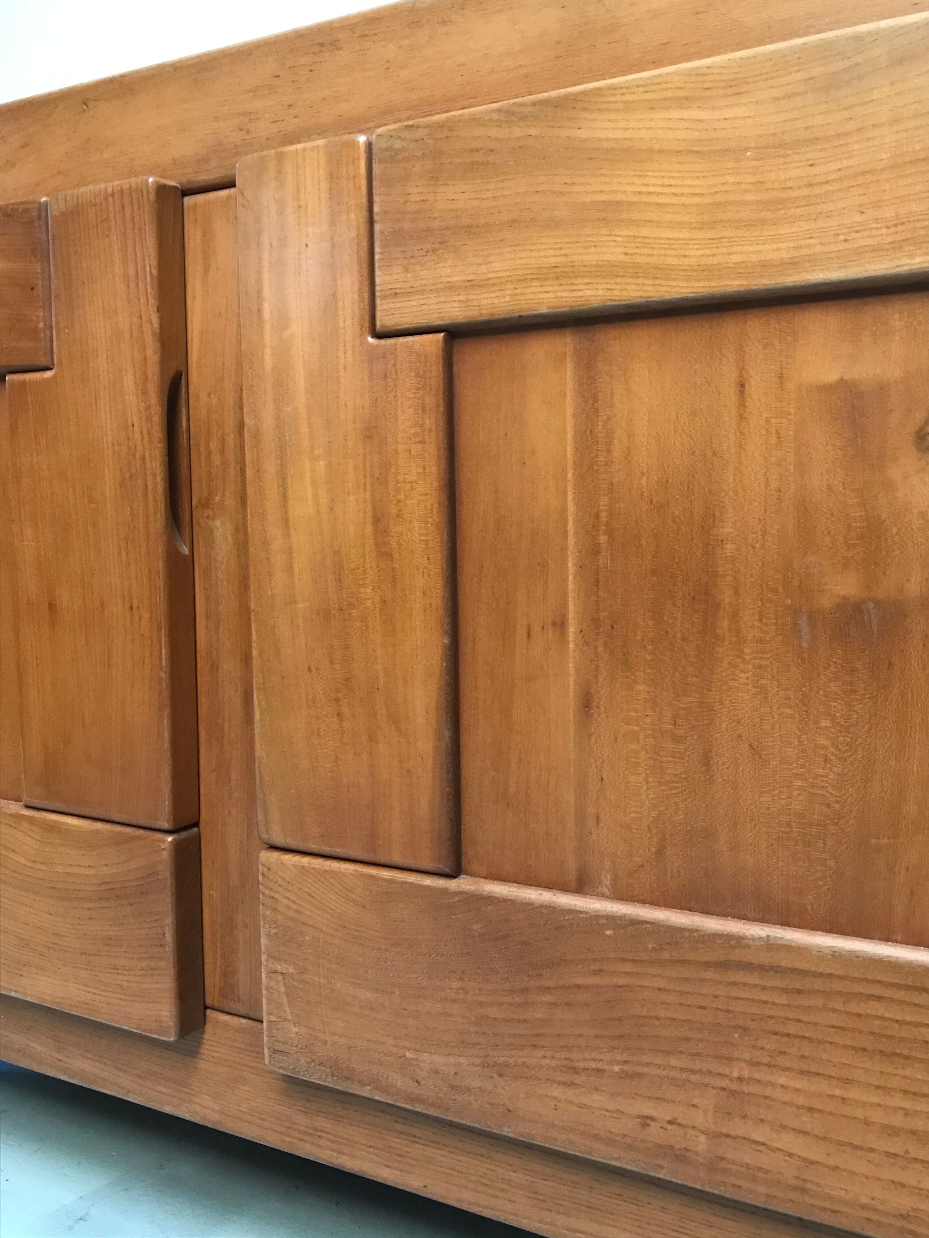 Solid elm sideboard