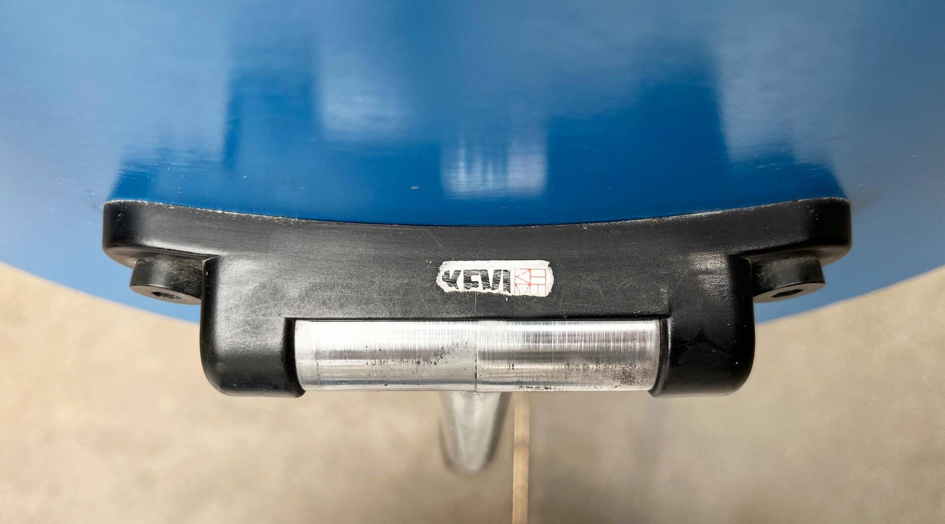 Mid-century Danish architect swivel office chair by Jørgen Rasmussen for Kevi, 1960s.