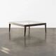 Bespoke shagreen and brass coffee table