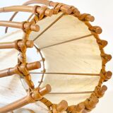 Louis Sognot rattan lamp